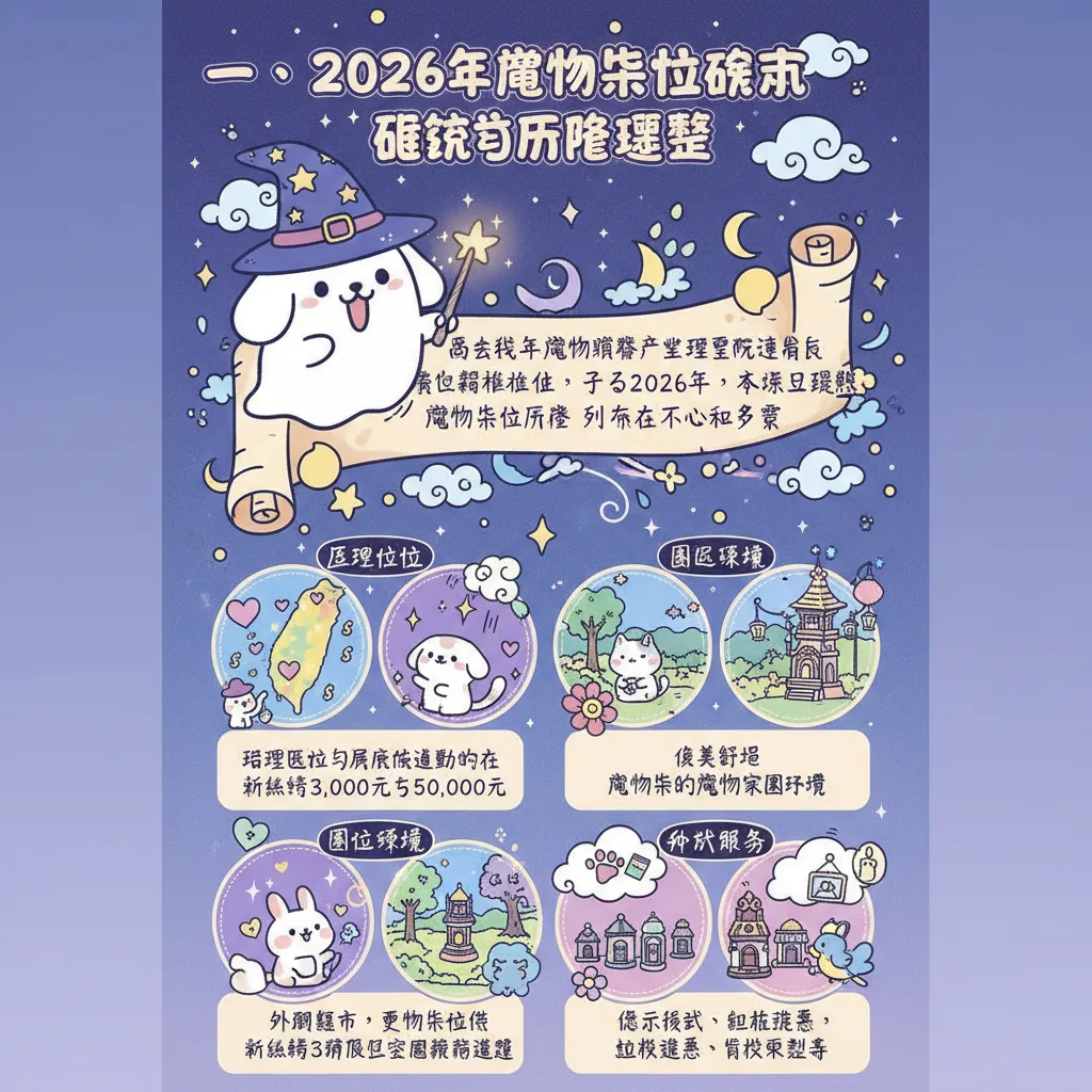 一、2026年寵物塔位市場概況與價格趨勢