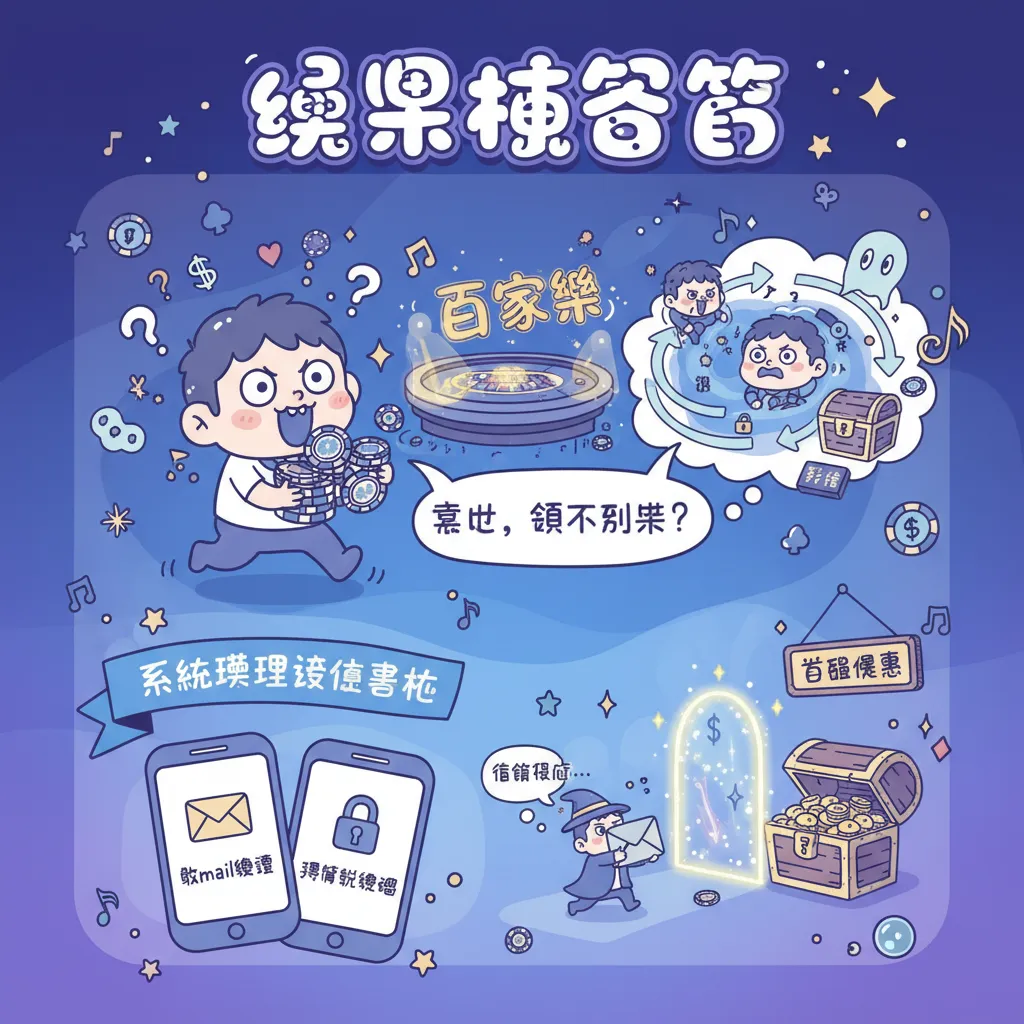 註冊後馬上玩百家樂！系統處理流水跟彩金領取技巧